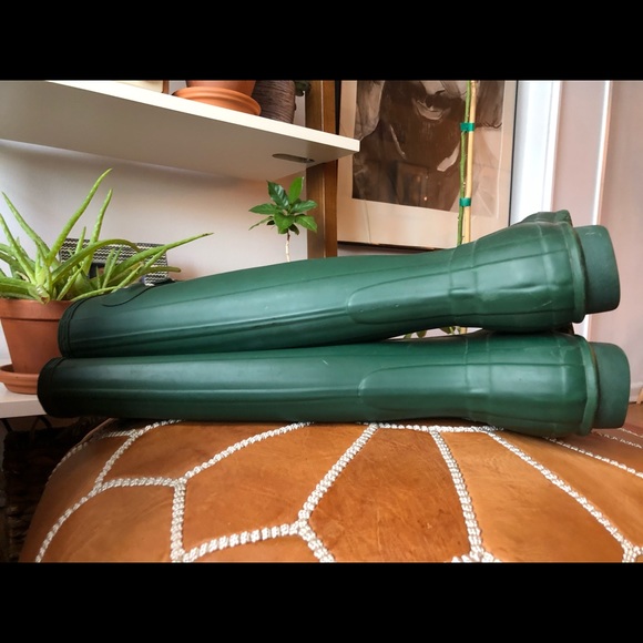 Pair of Tall Hunter Boots in Hunter Green - Picture 2 of 7